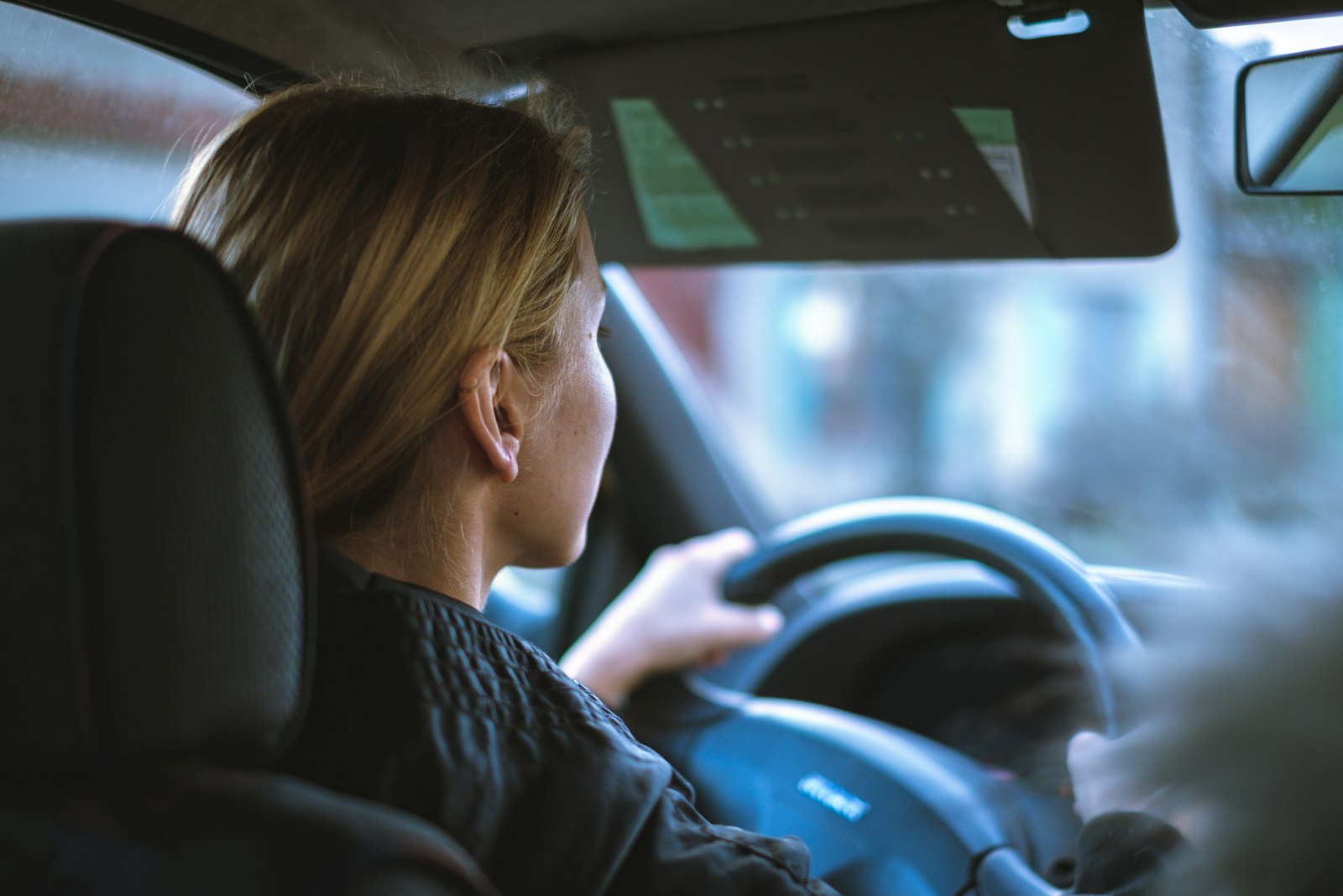 Pierre Paul Driving School instructor teaching a student behind the wheel in Brooklyn